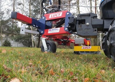 Inter-Row rotary cultivator for berries LUCY