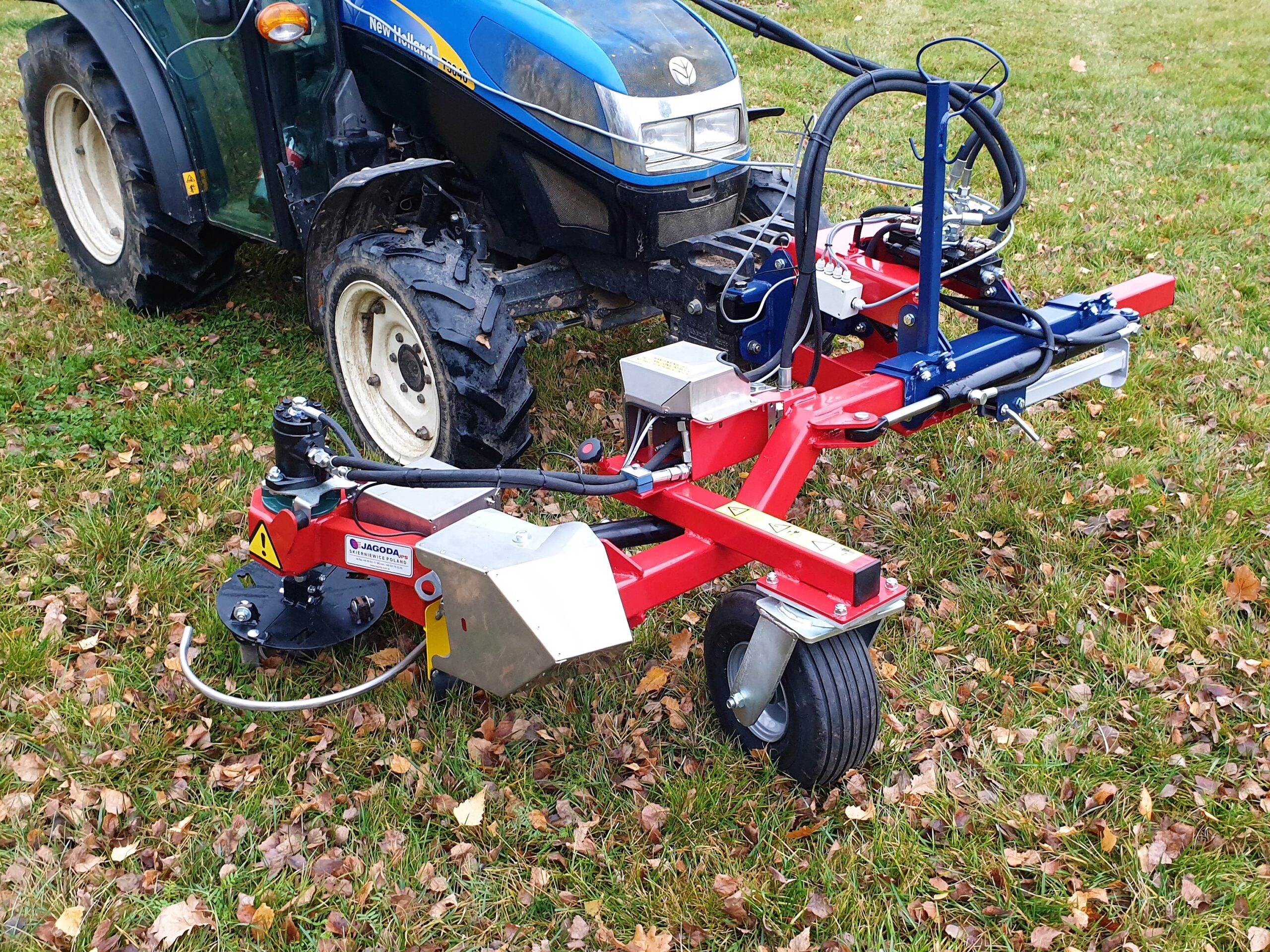 Inter-Row Rotary Cultivator for orchards LUCY JAGODA JPS LUCY