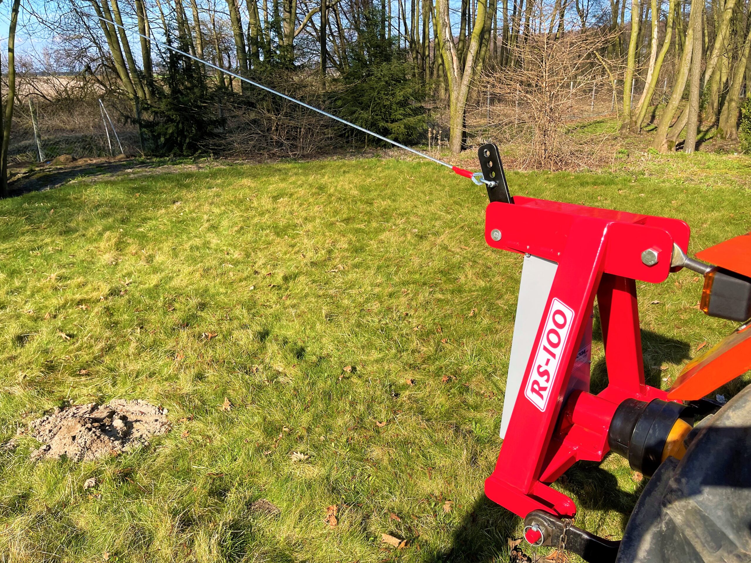 cable tree shaker RS100 JAGODA JPS Agromachines