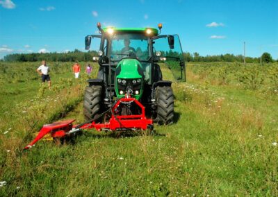 inter-row mower ​is an ideal option for orchard who want to reduce the use of herbicide Organic Farming